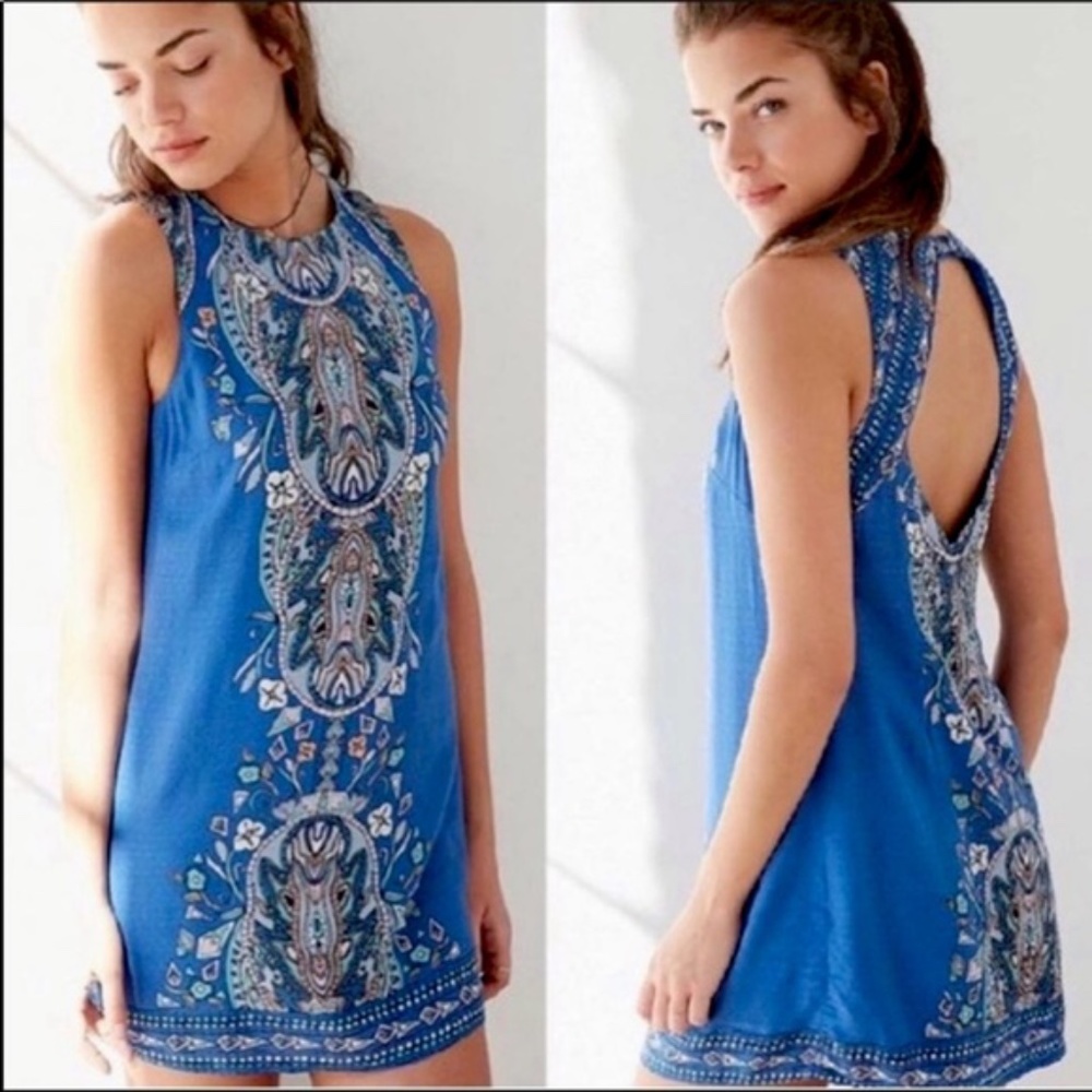 Ecote Boho Mini Dress